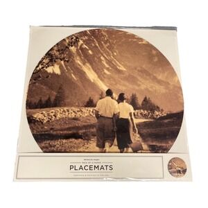 WinterLilly Images Paper Placemats Winter Theme Pack of 12‎ Sealed